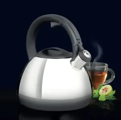 AMBITION BERRY Czajnik z gwizdkiem 2,6 l / stal nierdzewna