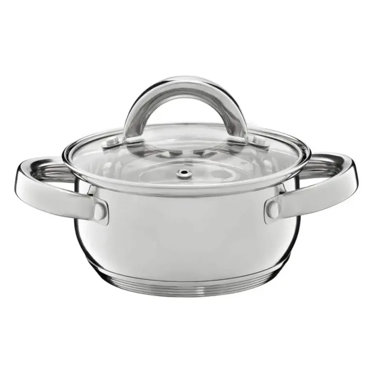 AMBITION BERRY Garnek z pokrywką 14 cm 1,1 l / stal nierdzewna