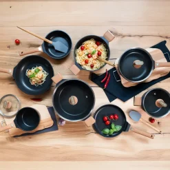 AMBITION | CAMEL PATELNIA 20 CM Indukcja powłoka Qualum Basic Stone non-stick