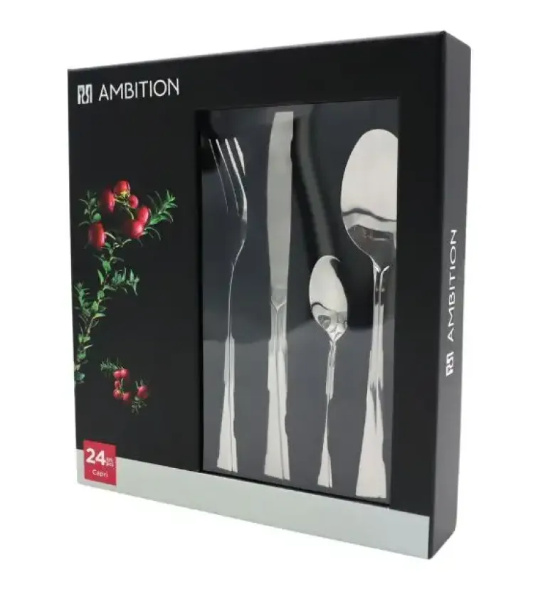 AMBITION CAPRI Sztućce Komplet 48 el pudełko / 12 osób