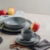 AMBITION CRAFT Filiżanka porcelanowa 220 ml + spodek 14,5 cm / niebieska