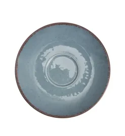 AMBITION CRAFT Filiżanka porcelanowa 220 ml + spodek 14,5 cm / niebieska