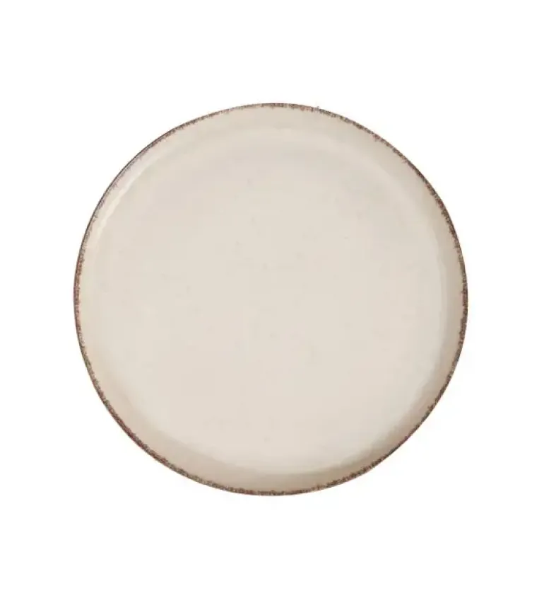 AMBITION CRAFT Serwis obiadowy 24 el dla 6 osób / beżowa porcelana