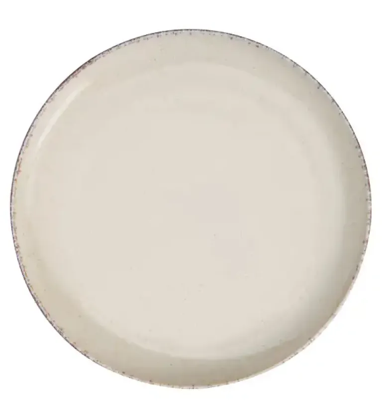 AMBITION CRAFT Serwis obiadowy 24 el dla 6 osób / beżowa porcelana