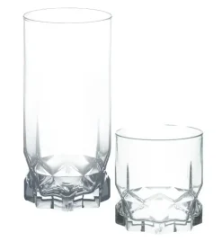 AMBITION DIAMOND Komplet 12 szklanek 325 ml / wysokie + niskie / szkło