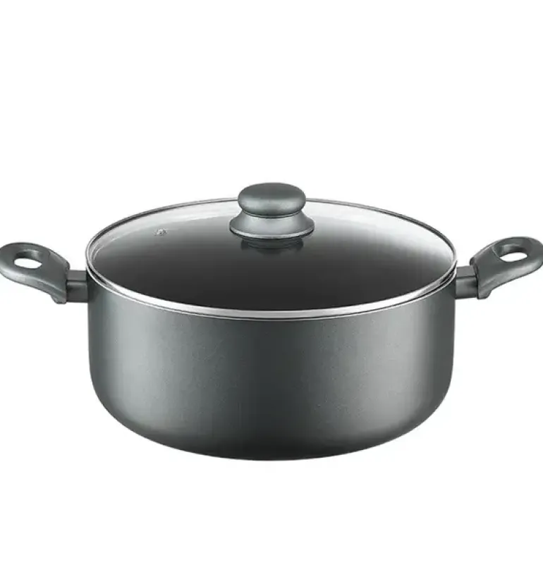 AMBITION GRAPHITE Garnek z pokrywką 24 cm 4,7 l / Powłoka ILAG BASIC