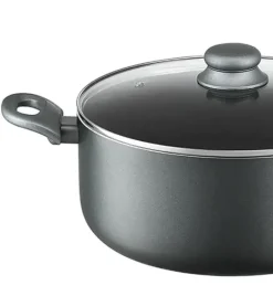 AMBITION GRAPHITE Garnek z pokrywką 24 cm 4,7 l / Powłoka ILAG BASIC