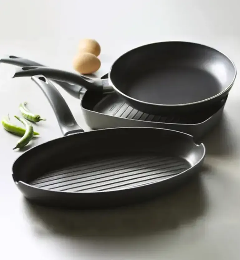 AMBITION GRAPHITE Patelnia 16 cm / powłoka ILAG BASIC