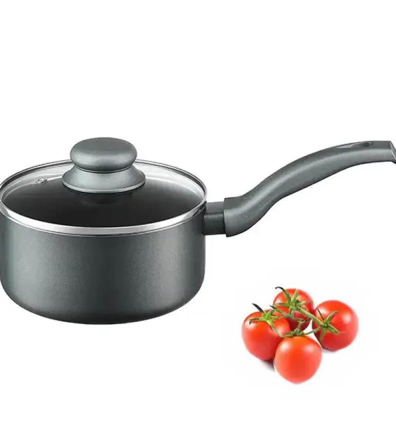 AMBITION GRAPHITE Rondel z pokrywką 16 cm / 1,2 l / aluminium
