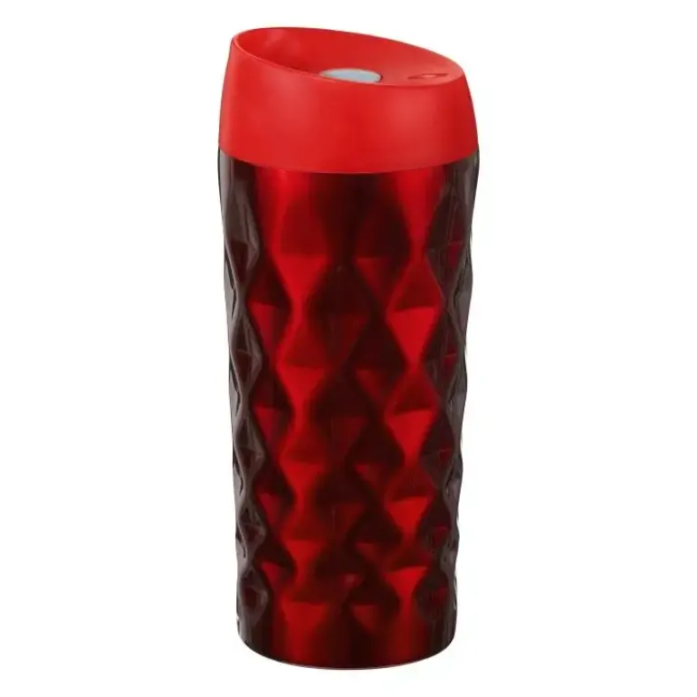 AMBITION JASPER Kubek termiczny 400 ml / czerwony