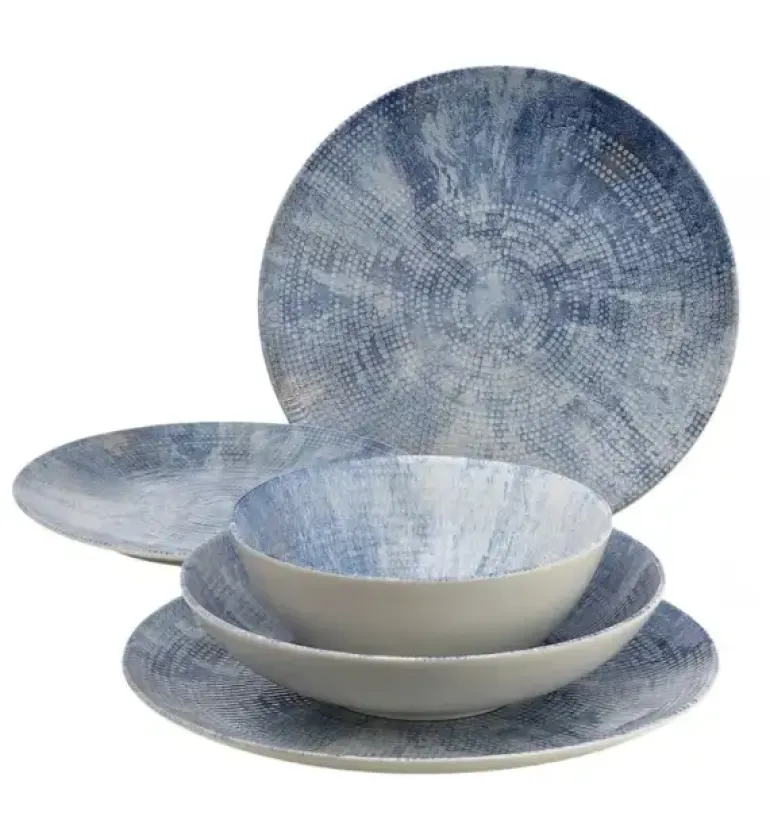 AMBITION LAGOON Talerz obiadowy 26 cm / Reactive Glaze