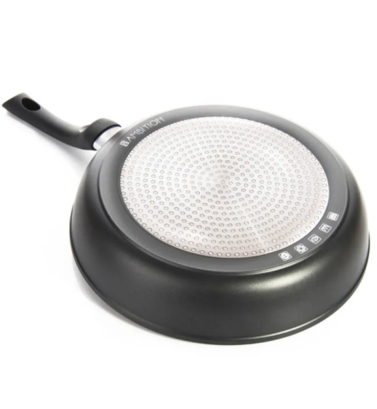 AMBITION MAGNAT Patelnia aluminiowa 28 cm z powłoką ILAG Non-Stick Premium / INDUKCJA