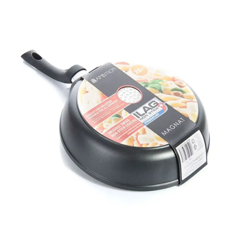 AMBITION MAGNAT Patelnia aluminiowa 28 cm z powłoką ILAG Non-Stick Premium / INDUKCJA