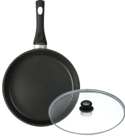 AMBITION MAGNAT Patelnia + pokrywka 30 cm / powłoka ILAG Non-Stick Premium / INDUKCJA