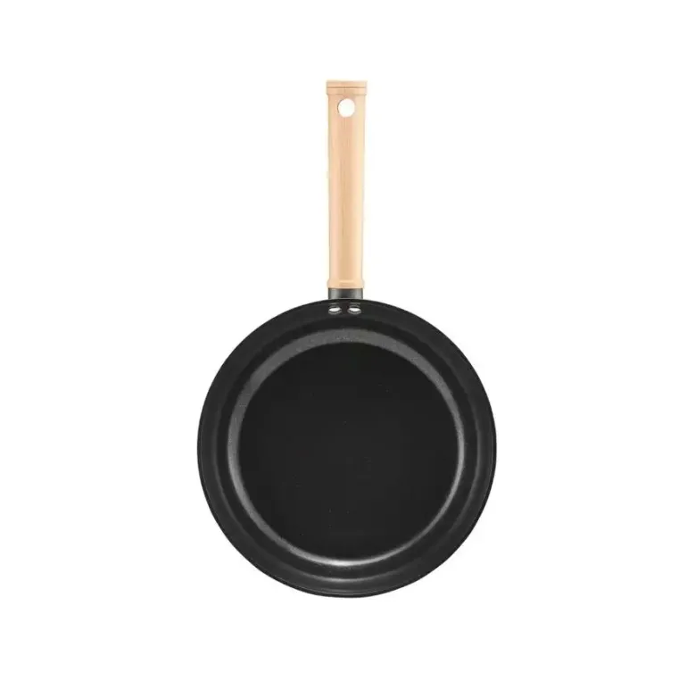 AMBITION NATURAL Patelnia 20 cm z powłoką nieprzywierającą Qualum Ceramic / indukcja