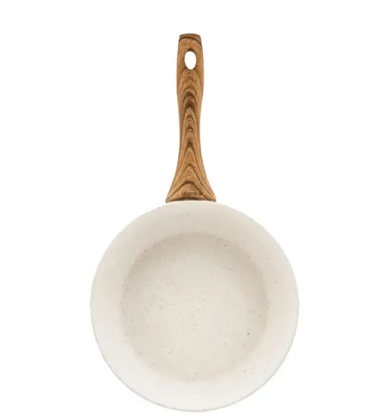 AMBITION NATURE Komplet garnków z pokrywkami 6 el + Patelnia Nature 20 cm + Wok 26 cm / indukcja