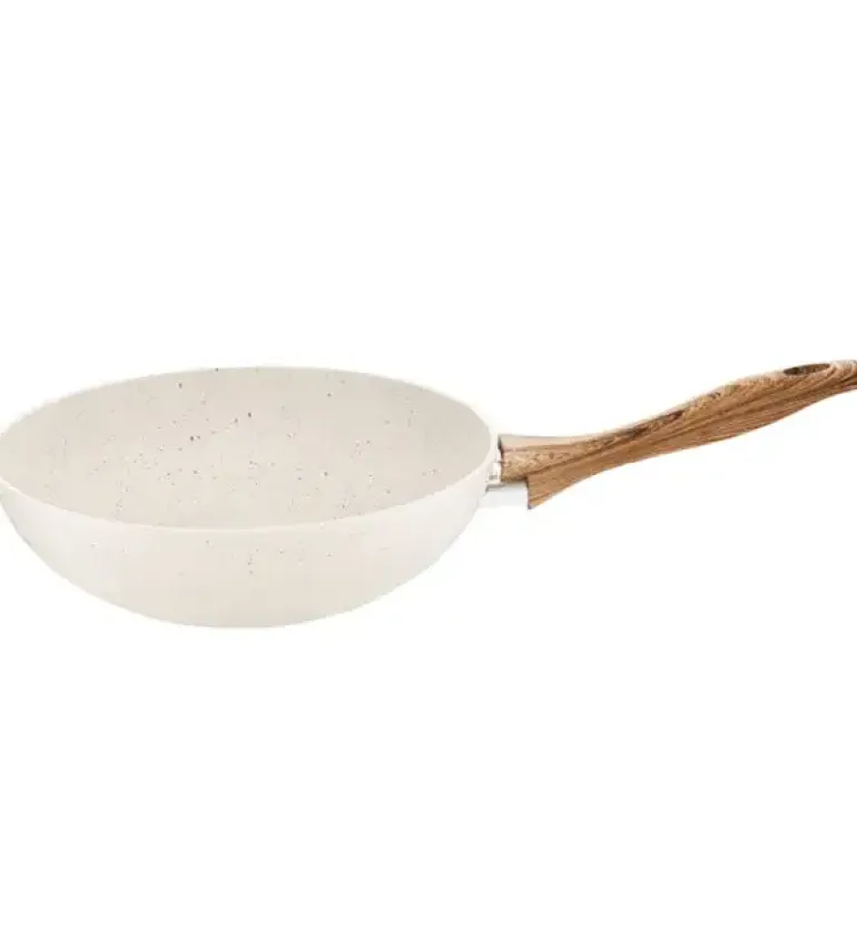 AMBITION NATURE Patelnia WOK 26 cm z powłoką nieprzywierającą / indukcja