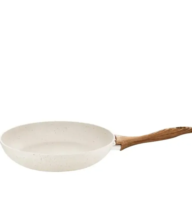 AMBITION NATURE Patelnia z powłoką nieprzywierającą Ø28 cm + pokrywka uniwersalna 28 cm / indukcja