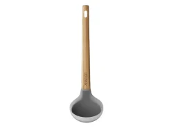 AMBITION NORDIC Chochla silikonowa 27,5 cm z bambusową rączką / skandynawski styl / 96761