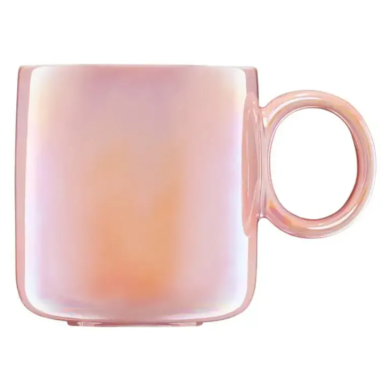 AMBITION PEARL Kubek 360 ml / różowy / porcelana