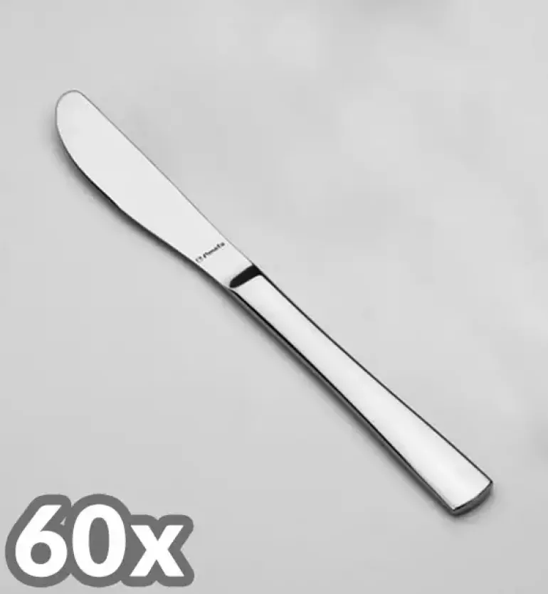 AMEFA ATLANTIC Sztućce UE 60x Nóż stołowy LUZ / połysk