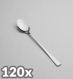 AMEFA ATLANTIC Sztućce UE 120x Łyżeczka do latte LUZ / połysk