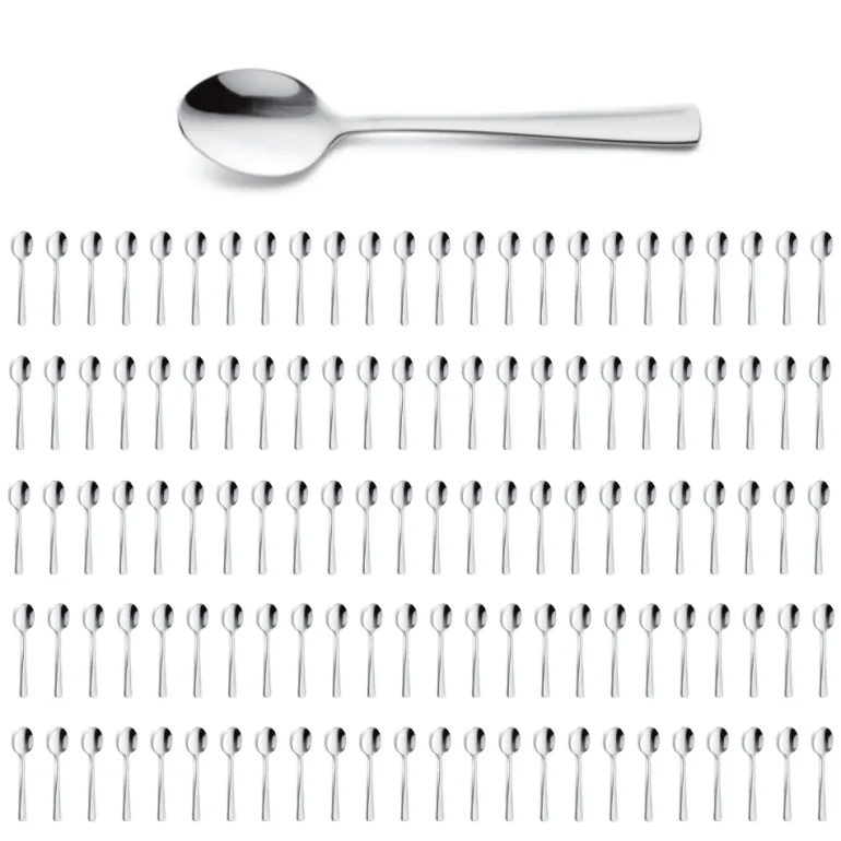 AMEFA ATLANTIC Sztućce UE 120x Łyżeczka do herbaty 13,8 cm stal 18/10