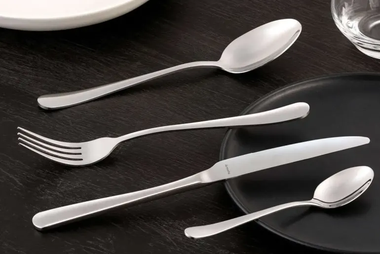 AMEFA AUSTIN Sztućce UE 60x Łyżeczka do herbaty 14,2 cm stal 18/0