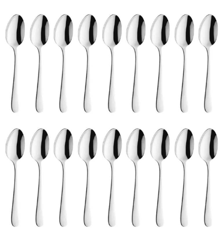 AMEFA AUSTIN Sztućce UE 18x Łyżeczka do herbaty 14,2 cm stal 18/0
