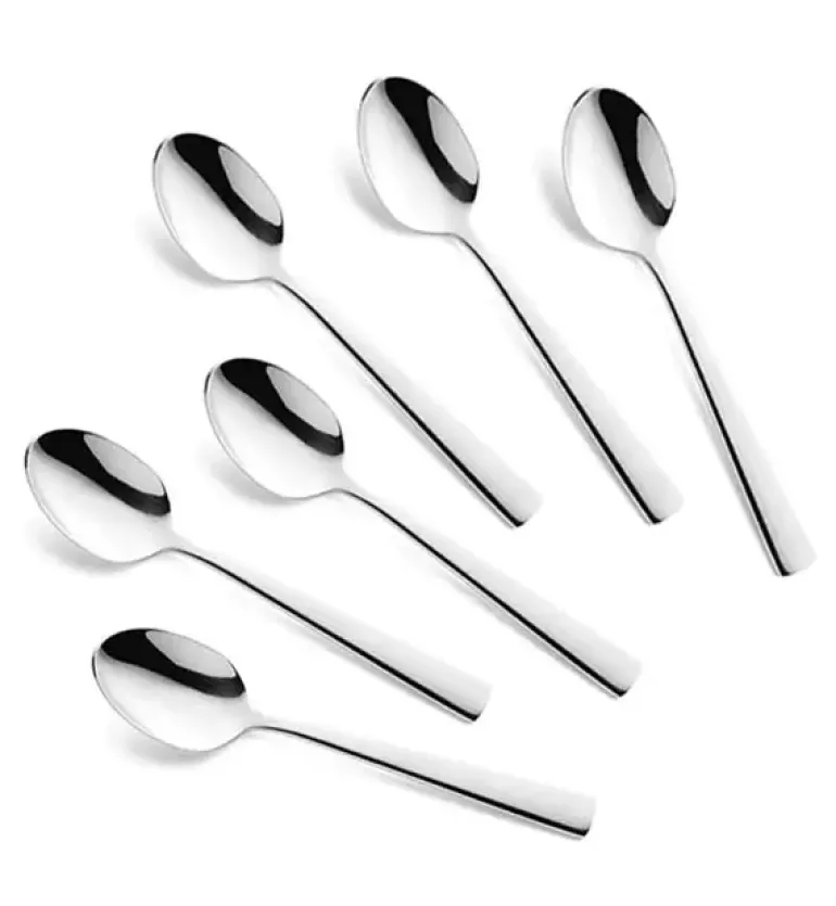 AMEFA BLISS Sztućce UE 18 x Łyżeczka do herbaty 13,3 cm / połysk / stal nierdzewna 18/0