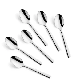 AMEFA BLISS Sztućce UE 6 x Łyżeczka do kawy 10,7 cm / połysk / stal nierdzewna 18/0