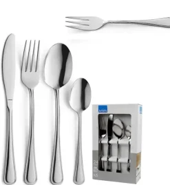 AMEFA BOLOGNA Sztućce UE 30 el pudełko + luz / 6 os / połysk