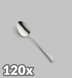 AMEFA BOLOGNA Sztućce UE 120x Łyżeczka do herbaty LUZ / połysk