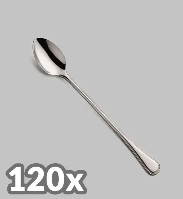AMEFA BOLOGNA Sztućce UE 120x Łyżeczka do latte LUZ / połysk