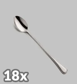 AMEFA BOLOGNA Sztućce UE 18x Łyżeczka do latte LUZ / połysk