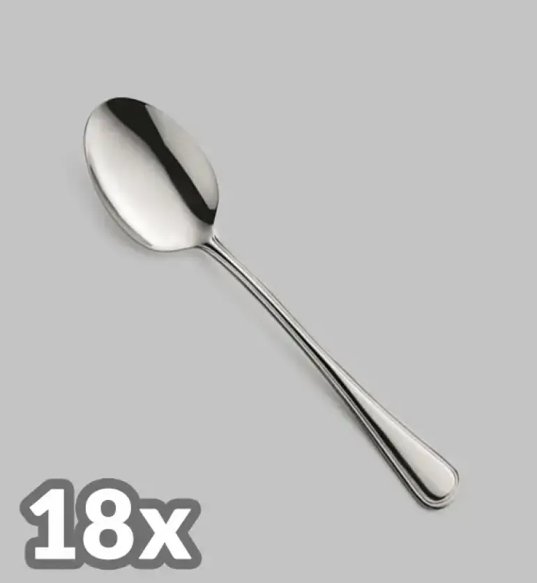 AMEFA BOLOGNA Sztućce UE 18x Łyżka obiadowa LUZ / połysk