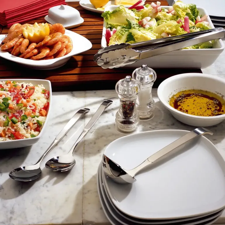 AMEFA BUFFET Sztućce UE 1x Widelec do sałatek mały stal 18/10