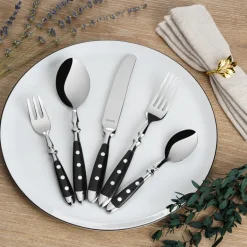 AMEFA COUNTRY Sztućce UE 12x Łyżka obiadowa 22,6 cm luzem stal 18/0 RETRO STYL