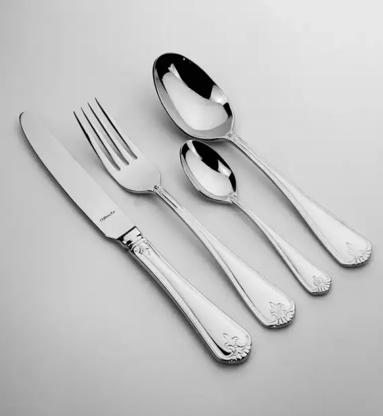 AMEFA DUKE Sztućce UE Komplet 60 el dla 12 os w pudełku składanym stal 18/10 RETRO STYL