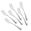 AMEFA DUKE Sztućce UE 12x Widelczyk do ciasta 14,8 cm luzem stal 18/10 RETRO STYL
