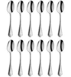 AMEFA DUKE Sztućce UE 12x Łyżka obiadowa 19,7 cm luzem stal 18/10 RETRO STYL