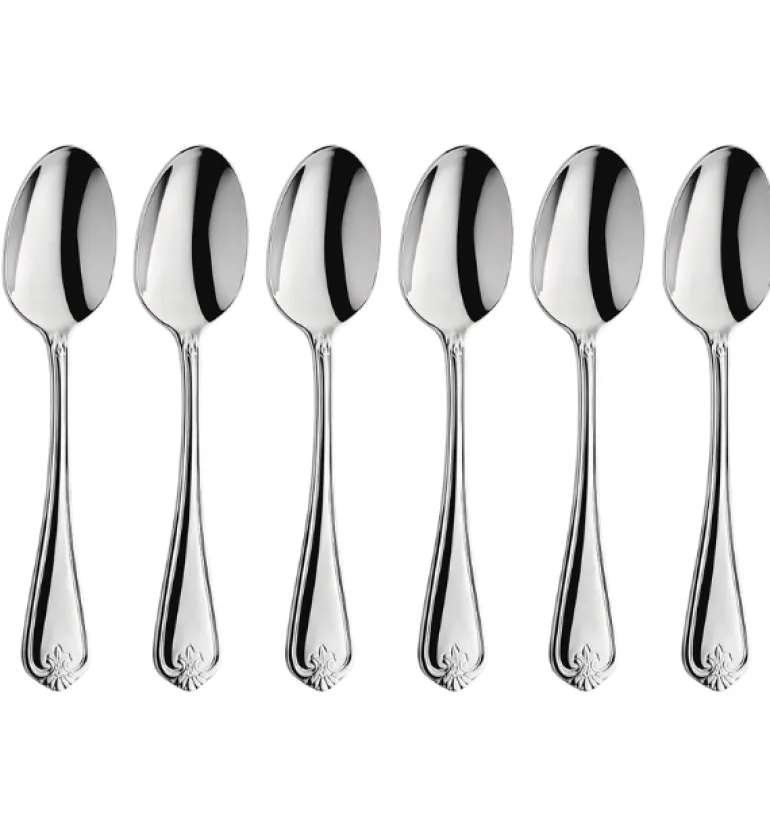 AMEFA DUKE Sztućce UE 6x Łyżka obiadowa 19,7 cm luzem stal 18/10 RETRO STYL