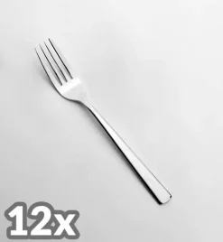 AMEFA PALMON Sztućce UE 12x Widelec obiadowy LUZ stal 18/10