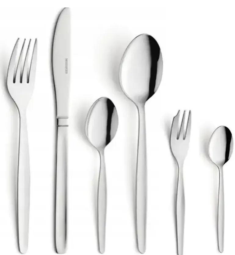AMEFA Sztućce UE / SCANDINAVE Komplet sztućce 36 el dla 6 os luzem | stal 18/0 sztućce dla gastronomii