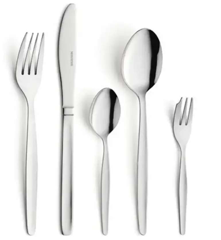 AMEFA Sztućce UE / SCANDINAVE Komplet sztućce 30 el dla 6 os luzem | stal 18/0 sztućce dla gastronomii