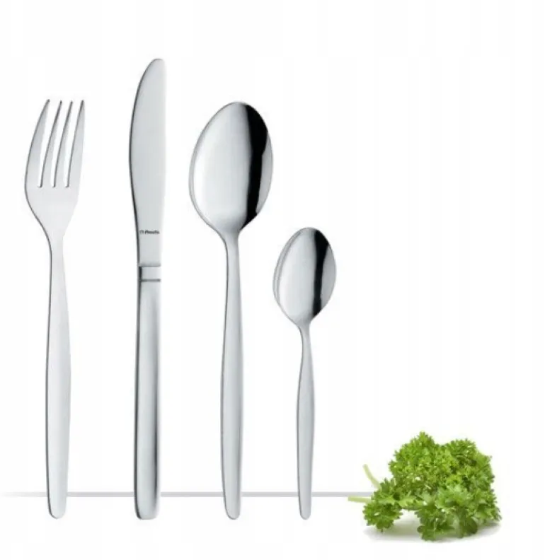 AMEFA Sztućce UE / SCANDINAVE Komplet sztućce 120 el dla 30 os luzem | stal 18/0 sztućce dla gastronomii