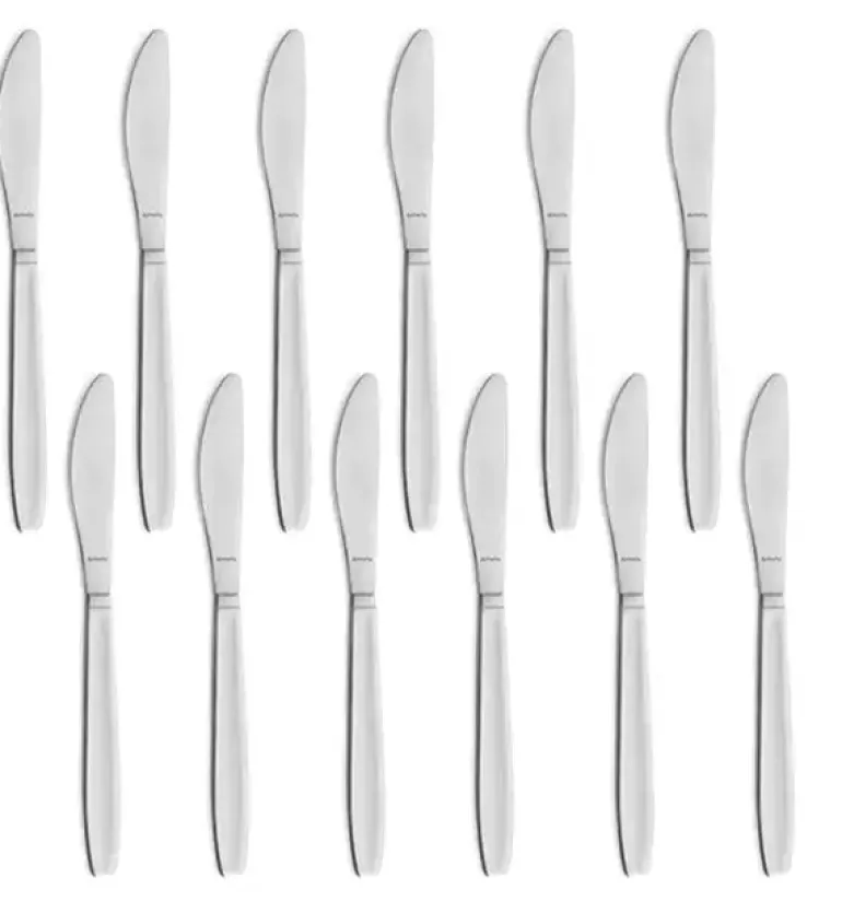AMEFA Sztućce UE / SCANDINAVE 12x Nóż obiadowy / stal 13/0 luz