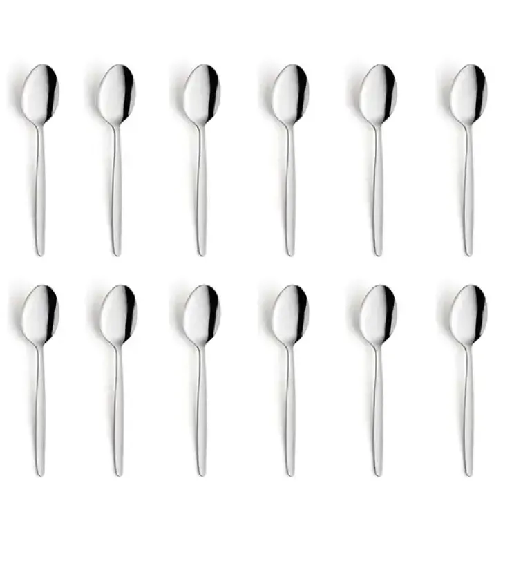 AMEFA Sztućce UE / SCANDINAVE 12x Łyżeczka do kawy | stal 18/0 sztućce dla gastronomii