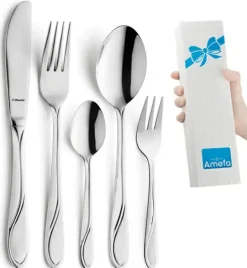 AMEFA WHISPER Sztućce UE Komplet 60 el dla 12 os w pudełku składanym stal 18/0
