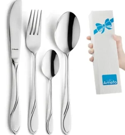AMEFA WHISPER Sztućce UE Komplet 72 el dla 18 os w pudełku składanym stal 18/0